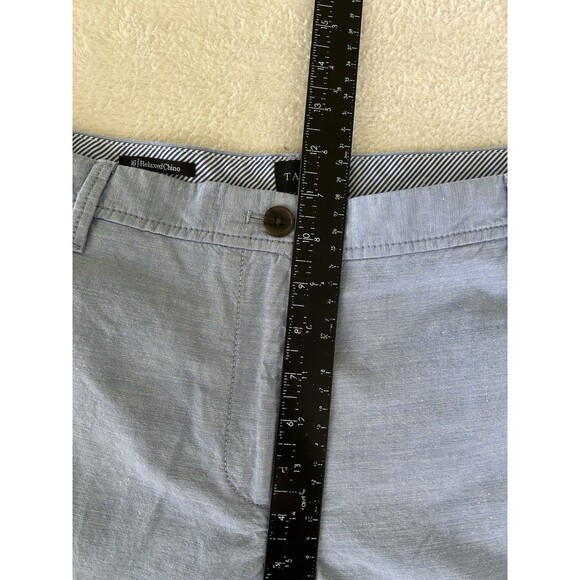 Talbots Relaxed Chino Pants Light Blue Pockets Lightweight Size 16 - Picture 7 of 8